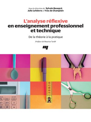 cover image of L'analyse réflexive en enseignement professionnel et technique